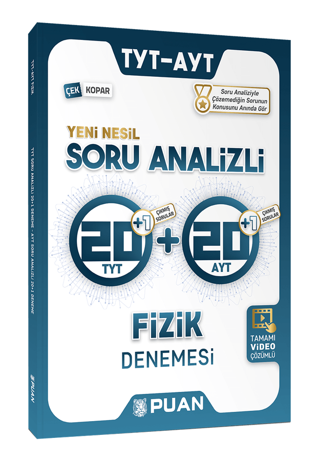 Puan Yayınları TYT AYT Fizik 42 Deneme